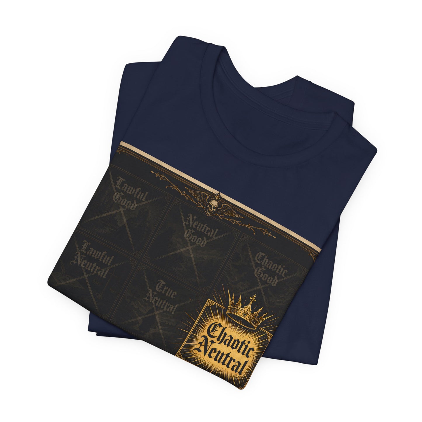 Chaotic Neutral Is a Lifestyle Shirt | TTRPG Alignment Chart Tee | Tabletop RPG Gift | Funny Gamer Unrepentant CN Tshirt