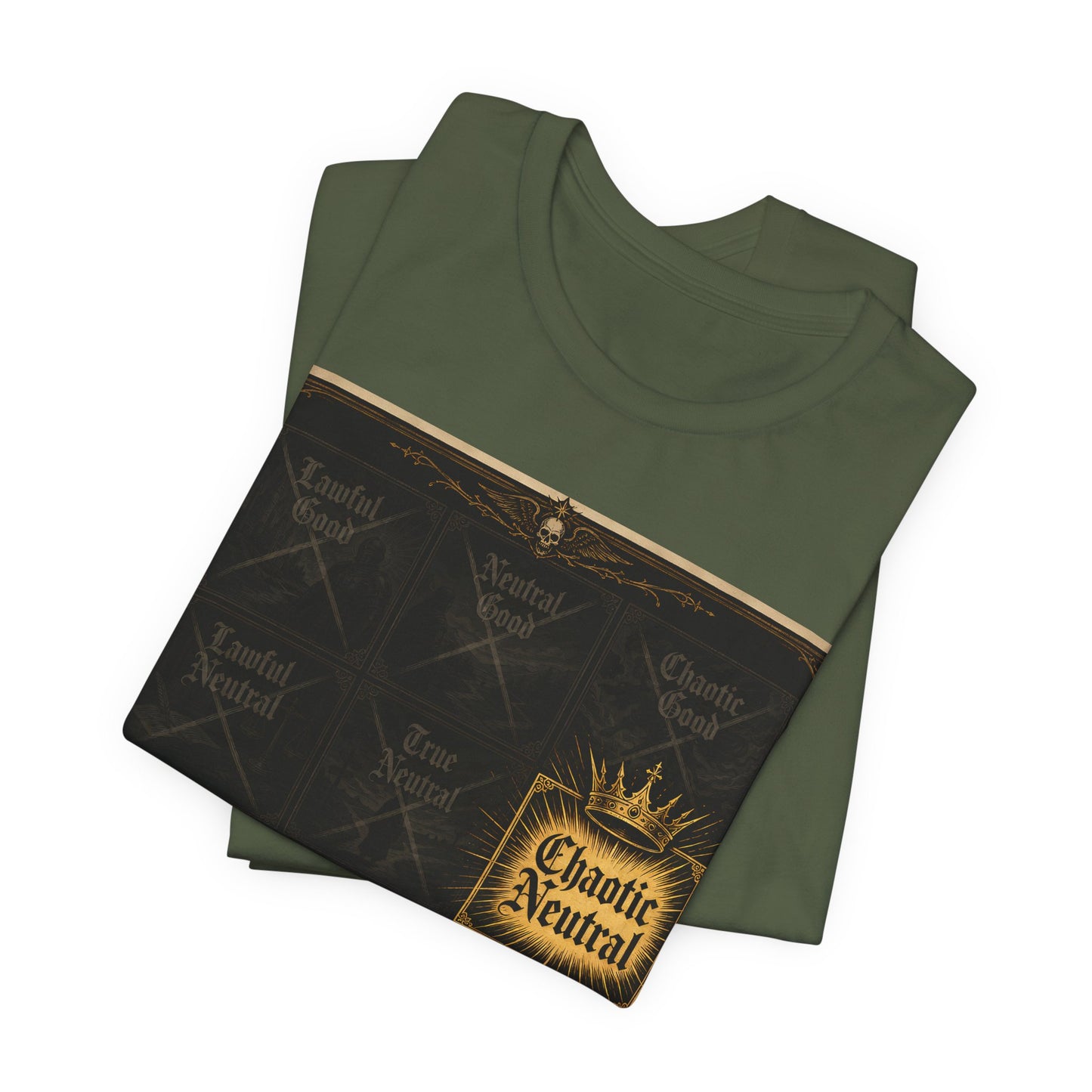 Chaotic Neutral Is a Lifestyle Shirt | TTRPG Alignment Chart Tee | Tabletop RPG Gift | Funny Gamer Unrepentant CN Tshirt