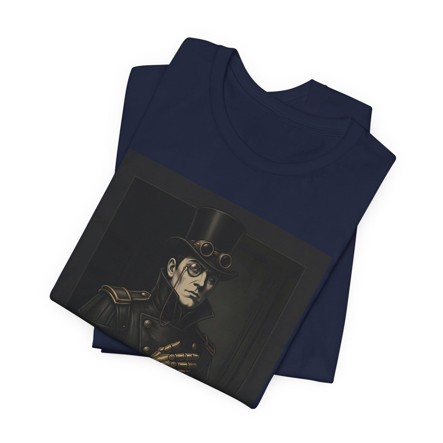 Victorian Villain Energy Shirt | Steampunk Unisex Tee | Goth Dark Academia Gift | Villain Era Top Hat Monocle Aesthetic Clothing
